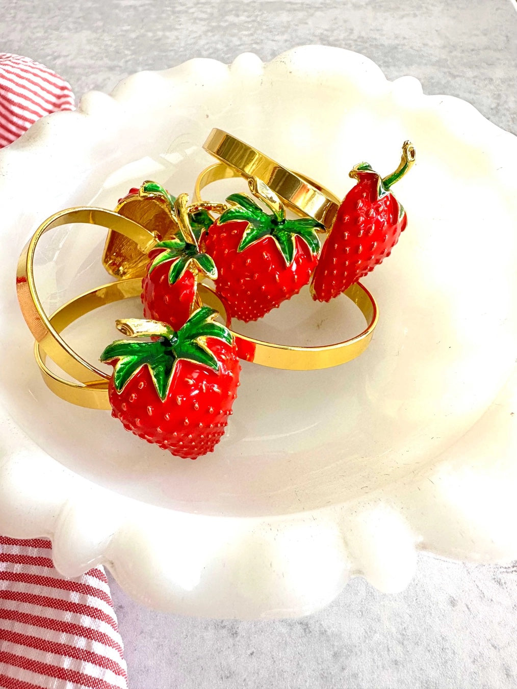 Strawberry Napkin Ring