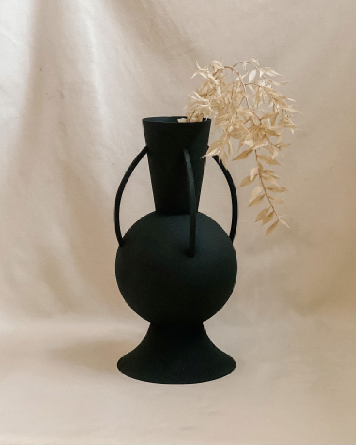 Metal Vase - Black