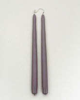 Pair of Taper Candles - Hint of Mauve