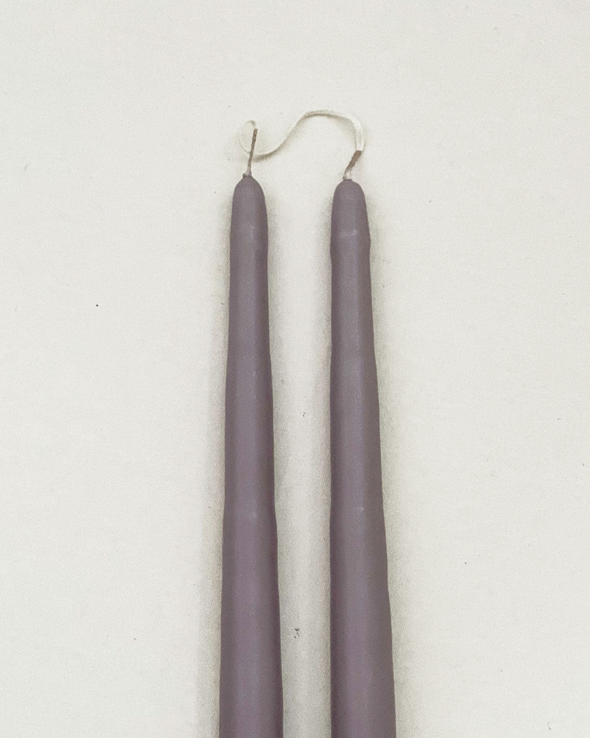 Pair of Taper Candles - Hint of Mauve