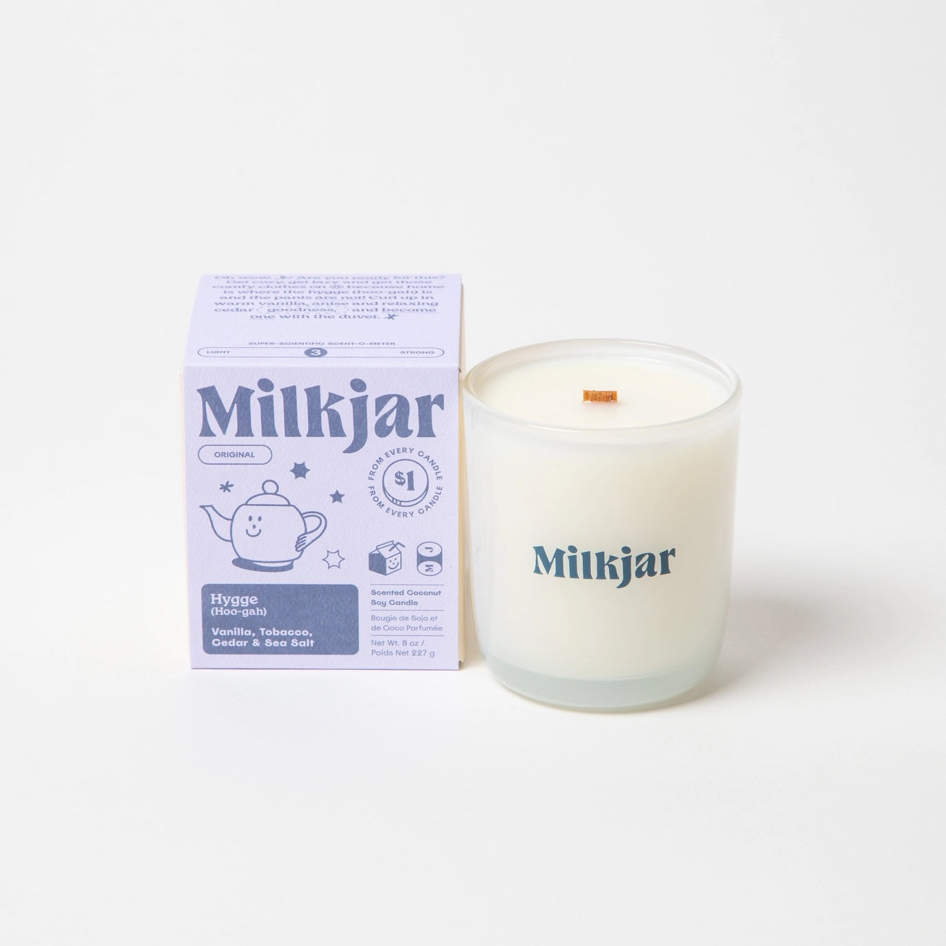 Hygge Milkjar Candle