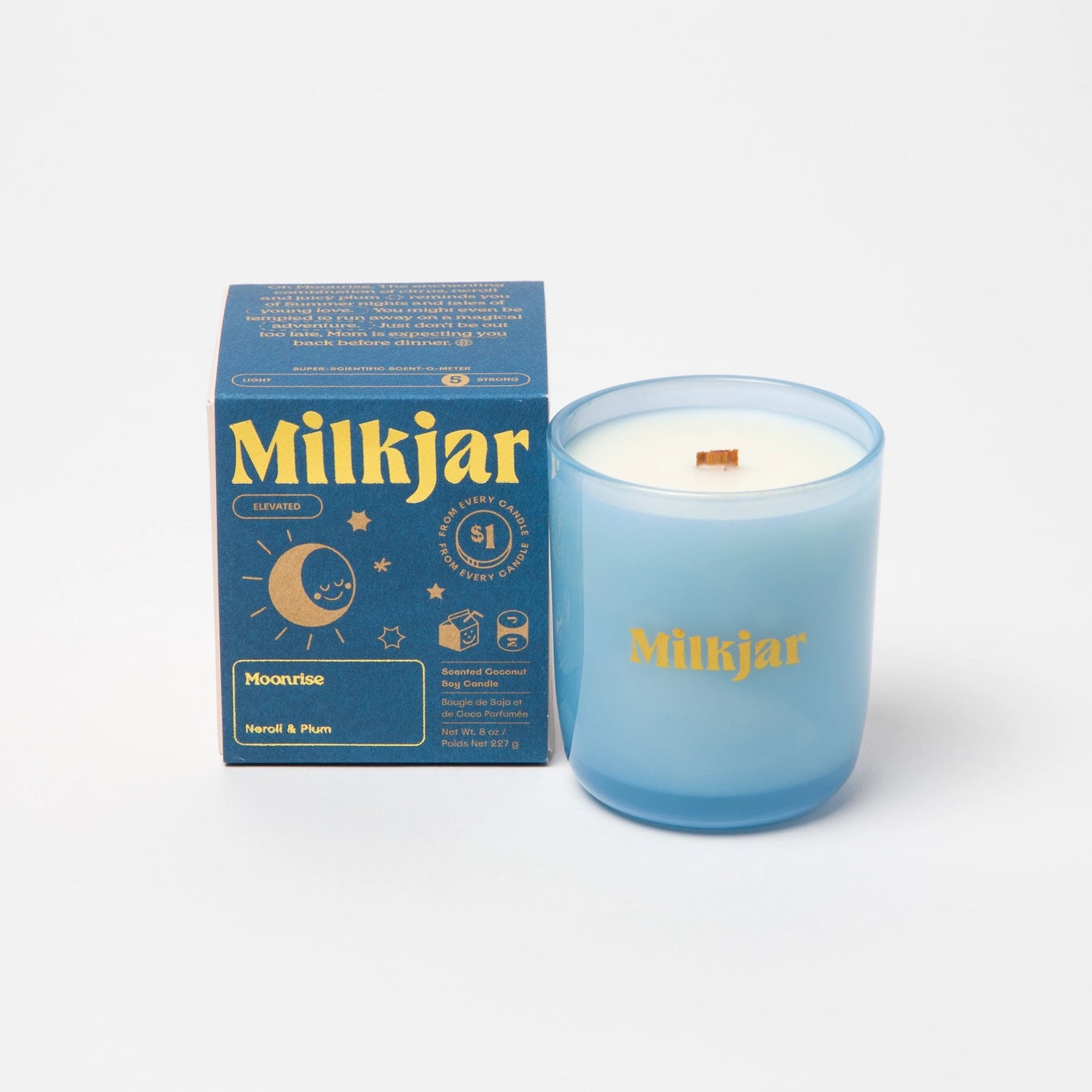 Moonrise Milkjar Candle