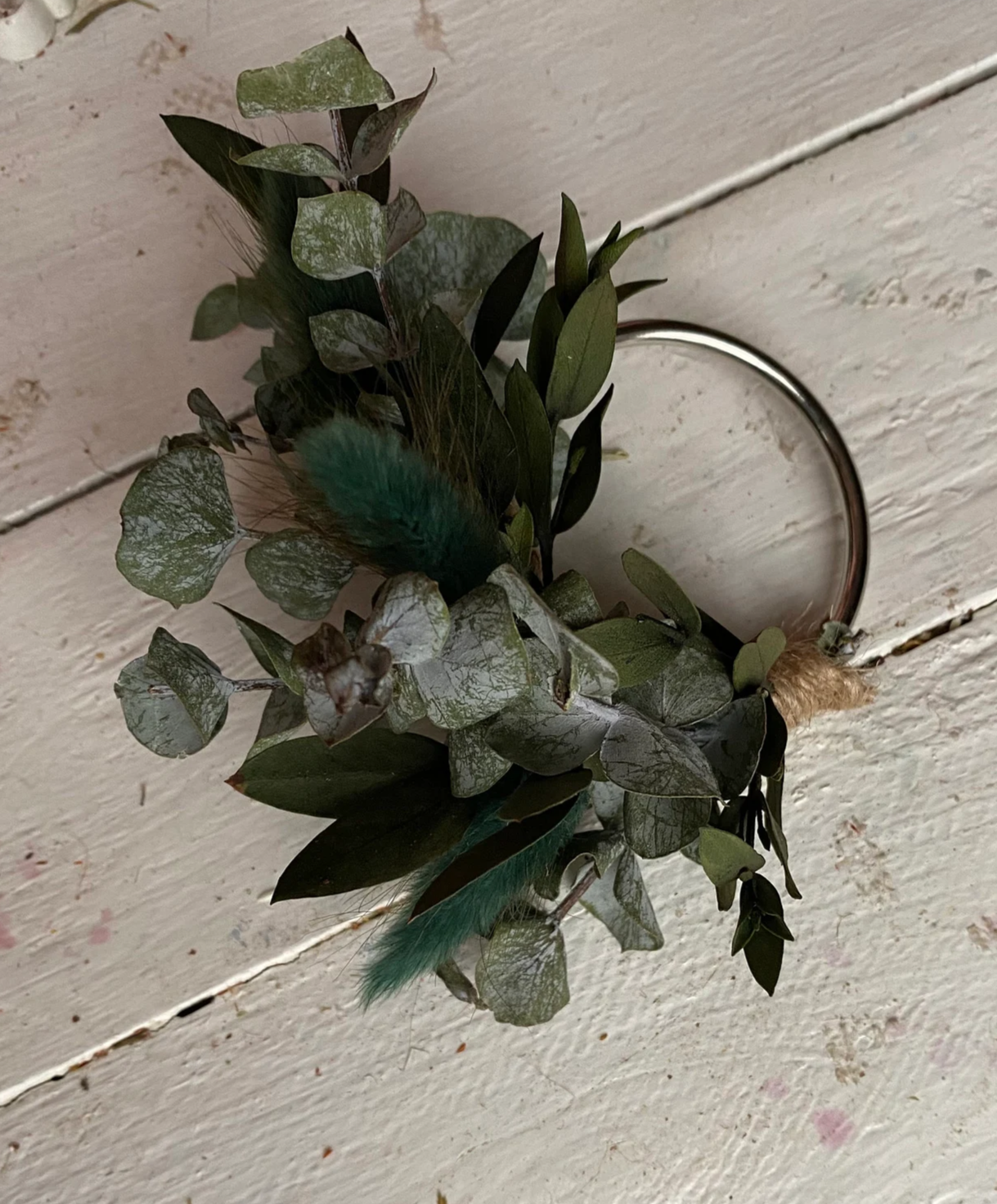 Dried Flower Napkin Rings