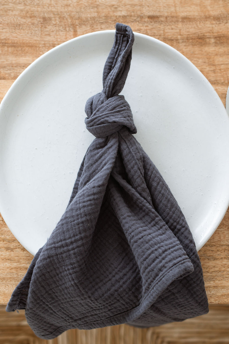 No-Iron Napkins - Indigo