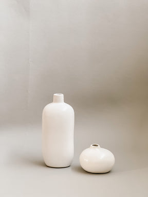 Bud Vase Large - Matte White