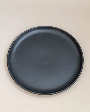 Stoneware Salad/Dinner Plate - Matte Black
