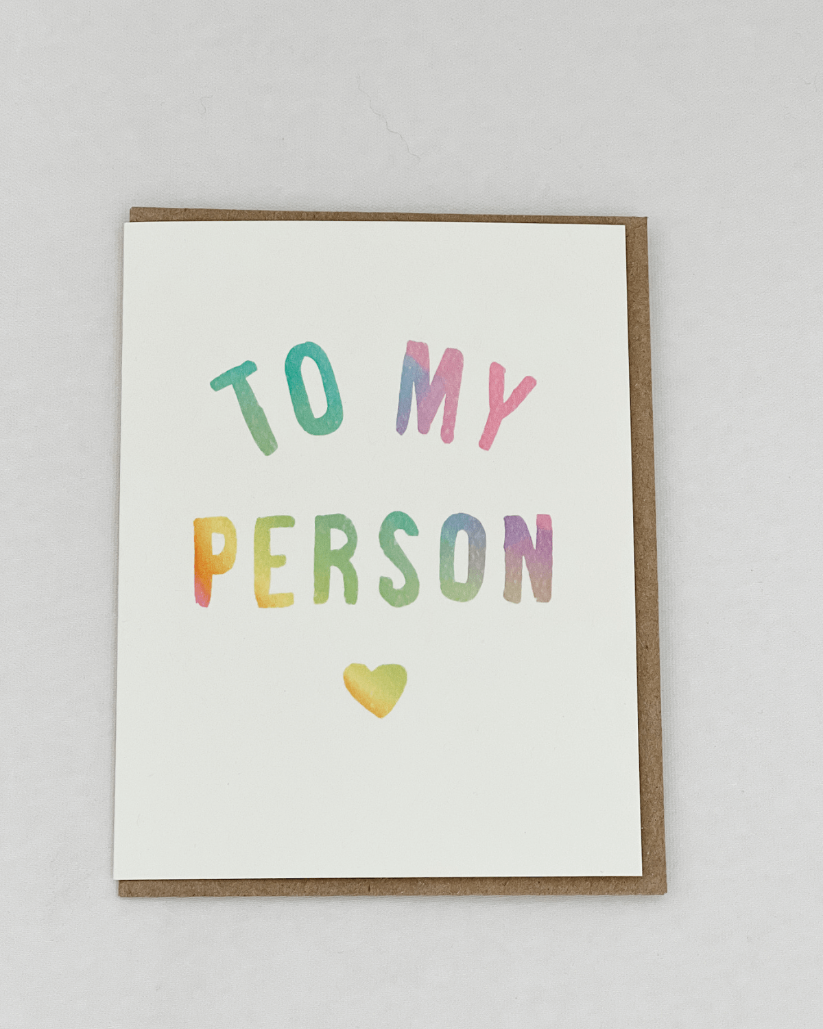 To My Person Card