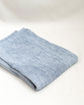 Linen Hand Towel - Blue Melange