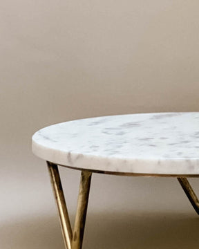 Marble + Brass Stand - Large