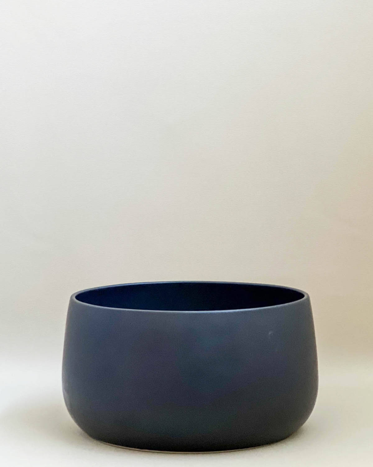 Stoneware Serving Bowl - Large, Matte Black