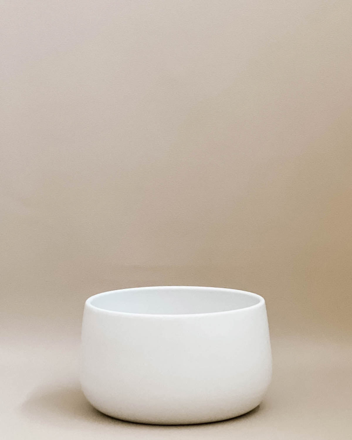 Stoneware Serving Bowl - Matte White