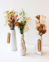 Dried Floral Vase - Thank you