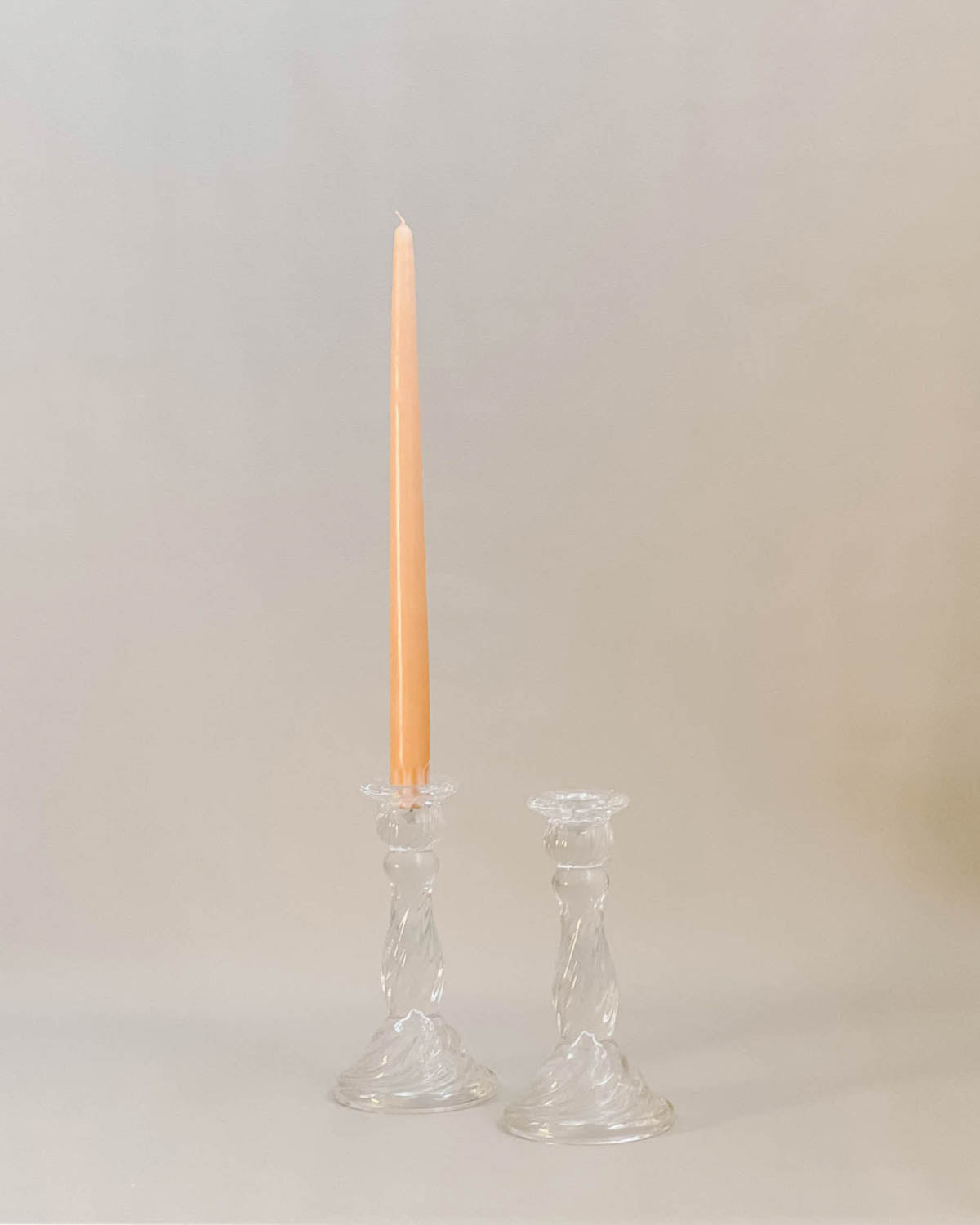 Glass Candle Holder - Large