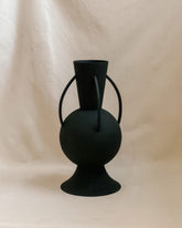 Metal Vase - Black