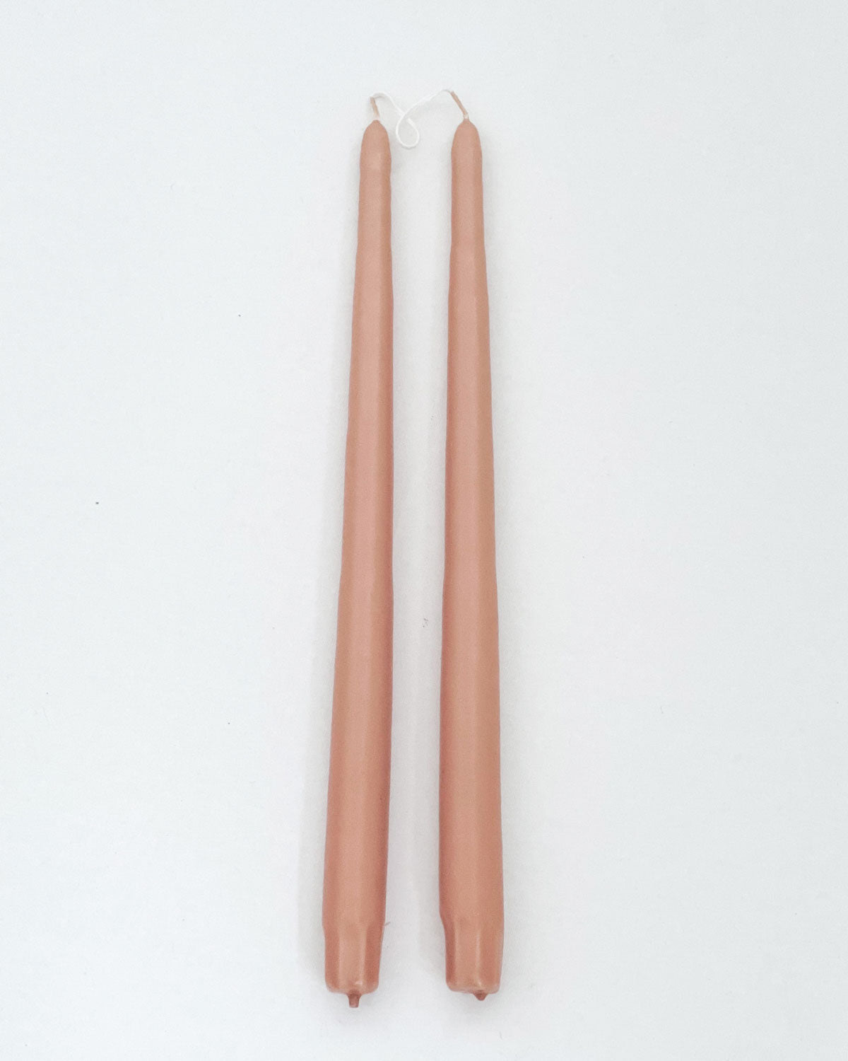 Pair of Taper Candles - Caramel