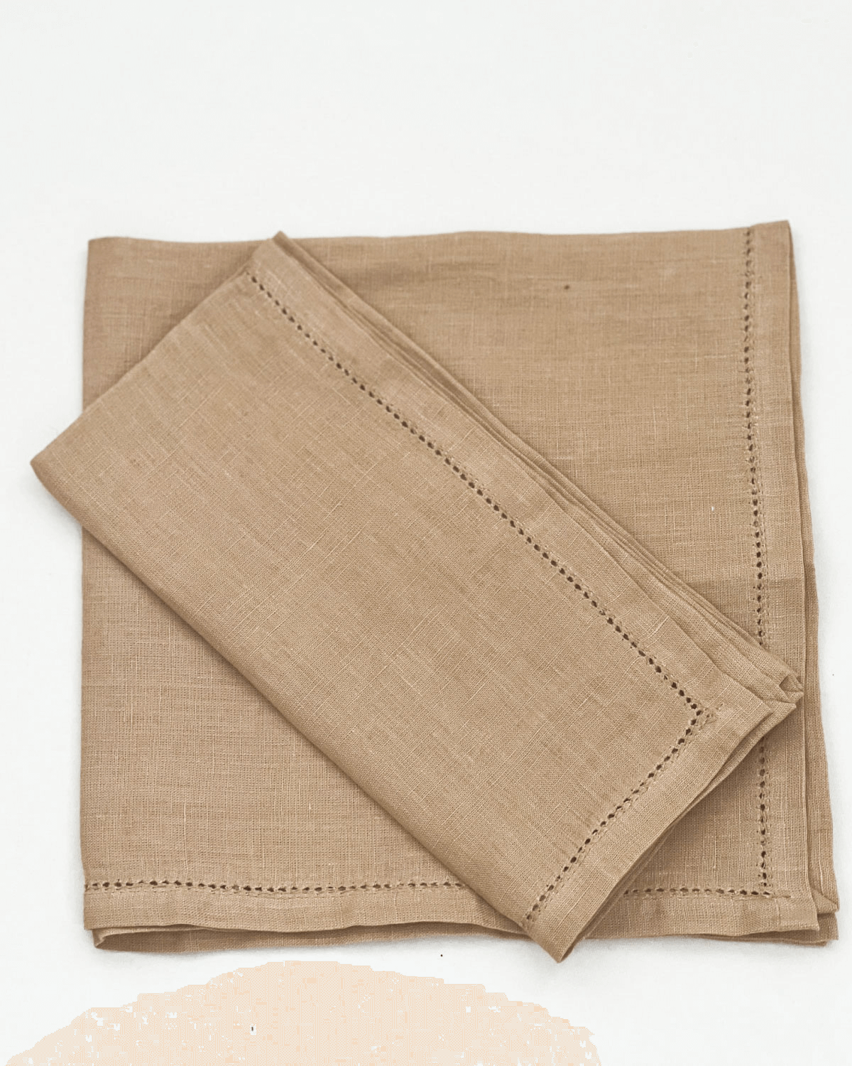 Euro Linen Napkins - Caramel